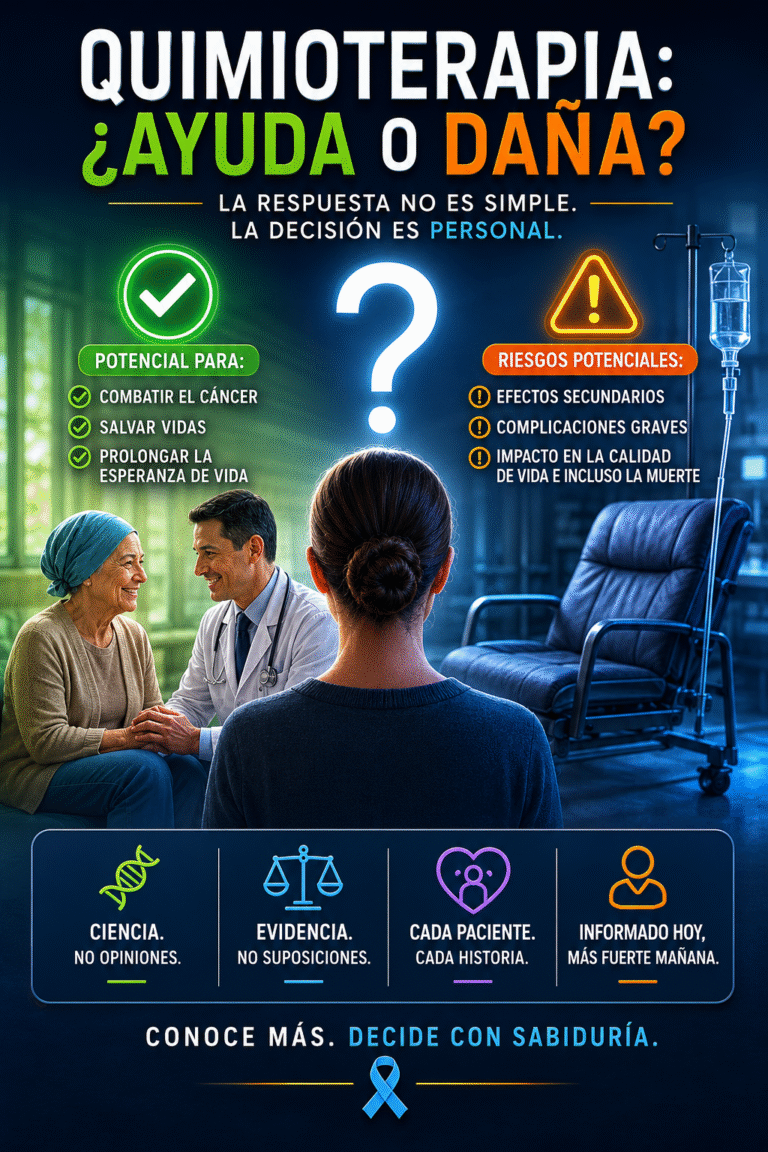 Quimioterapia: ¿Ayuda o Daña?